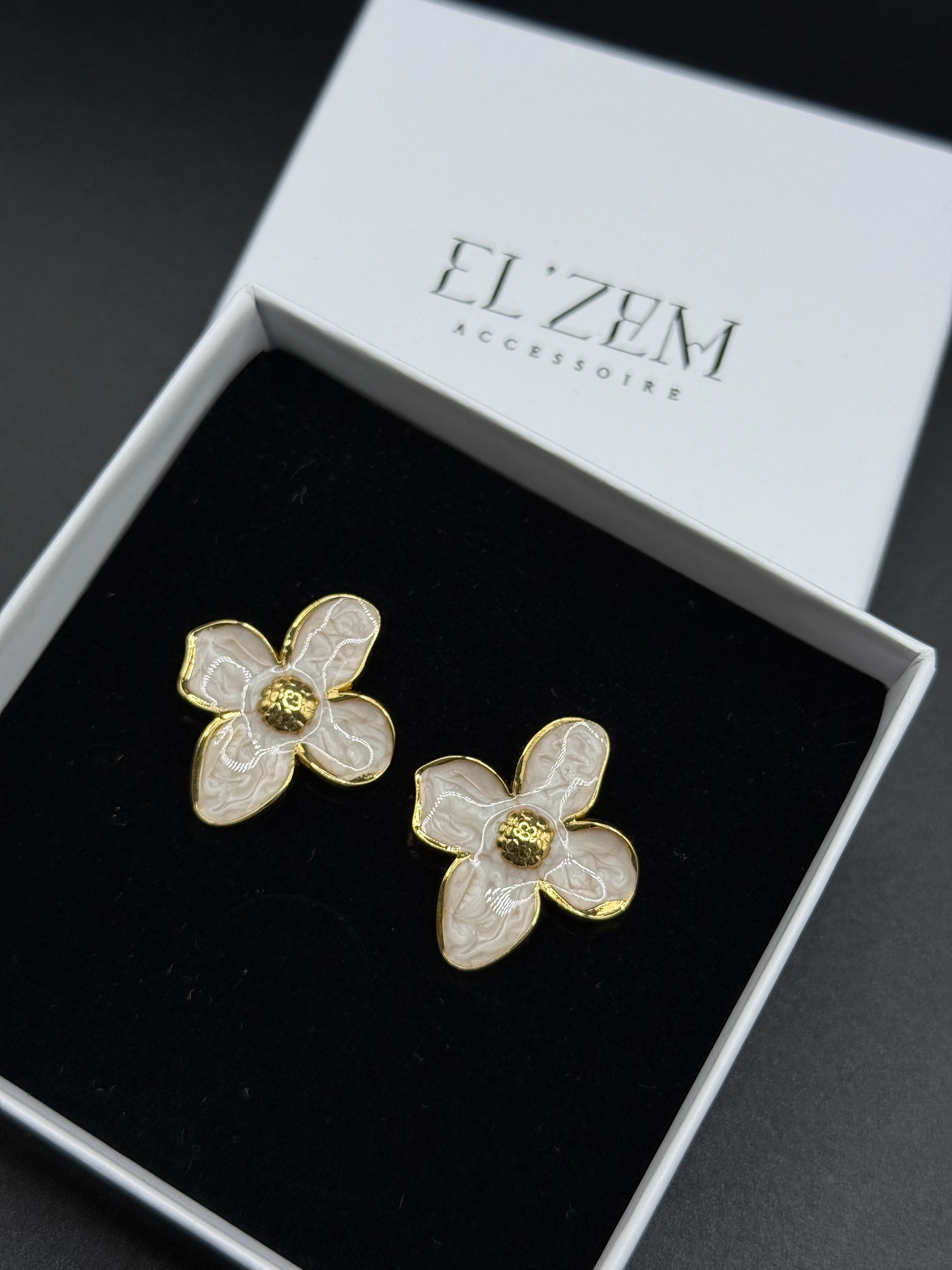 Spring Aura Earrings | 18K Vergoldet