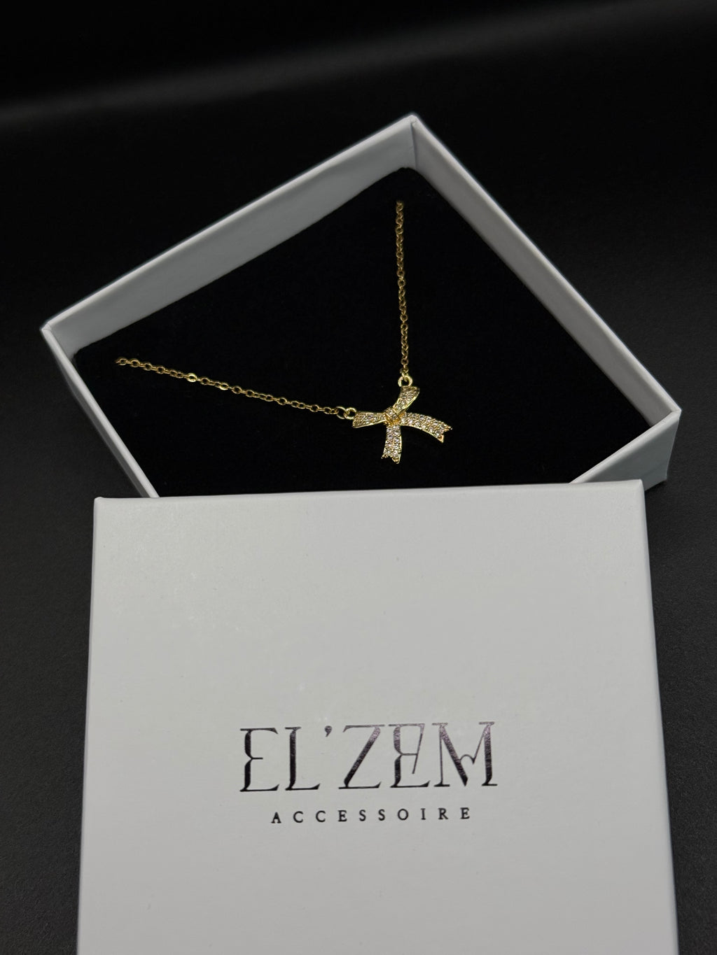 Sweetie Bow Necklace | 18K Vergoldet