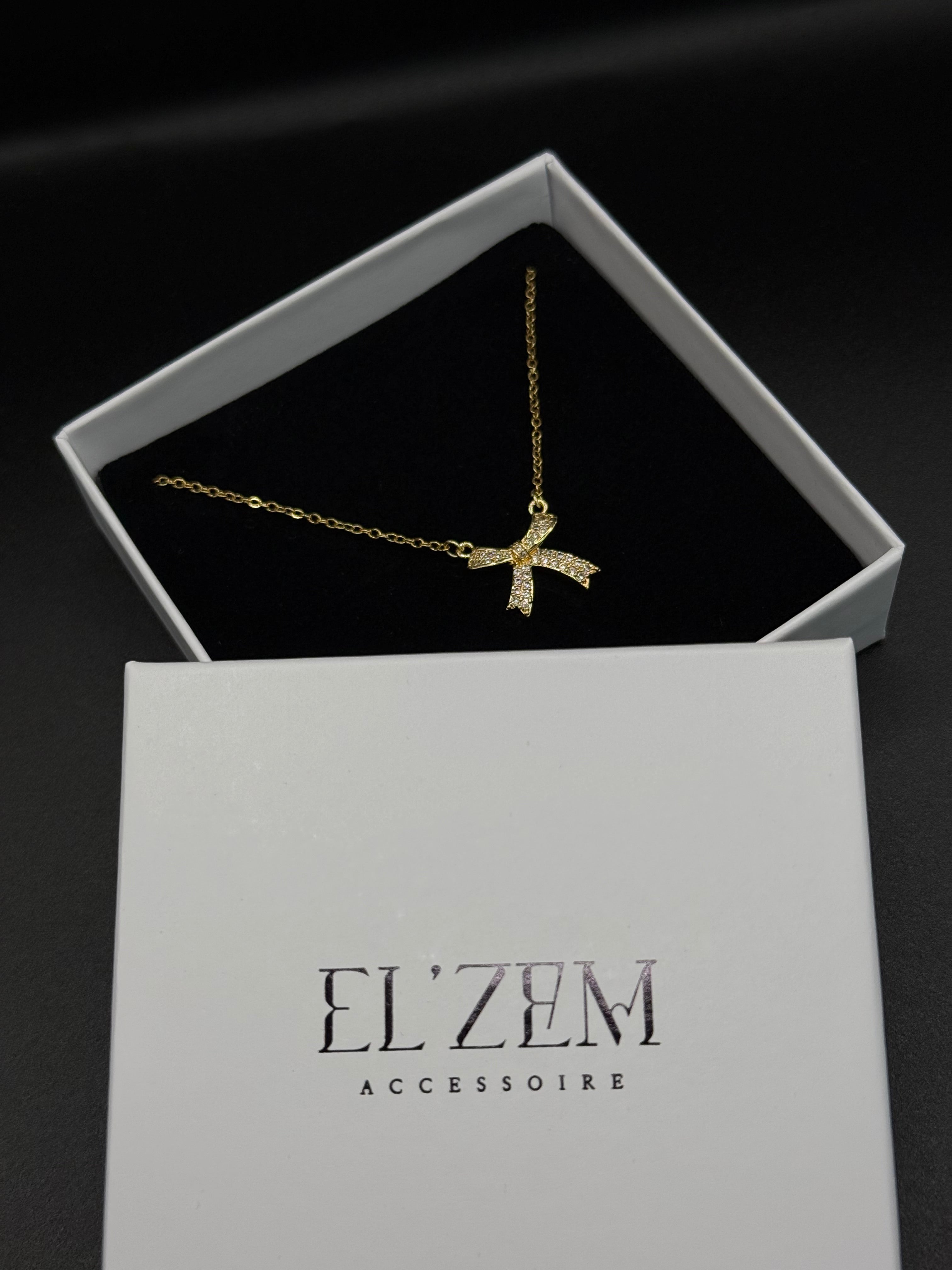 Sweetie Bow Necklace | 18K Vergoldet