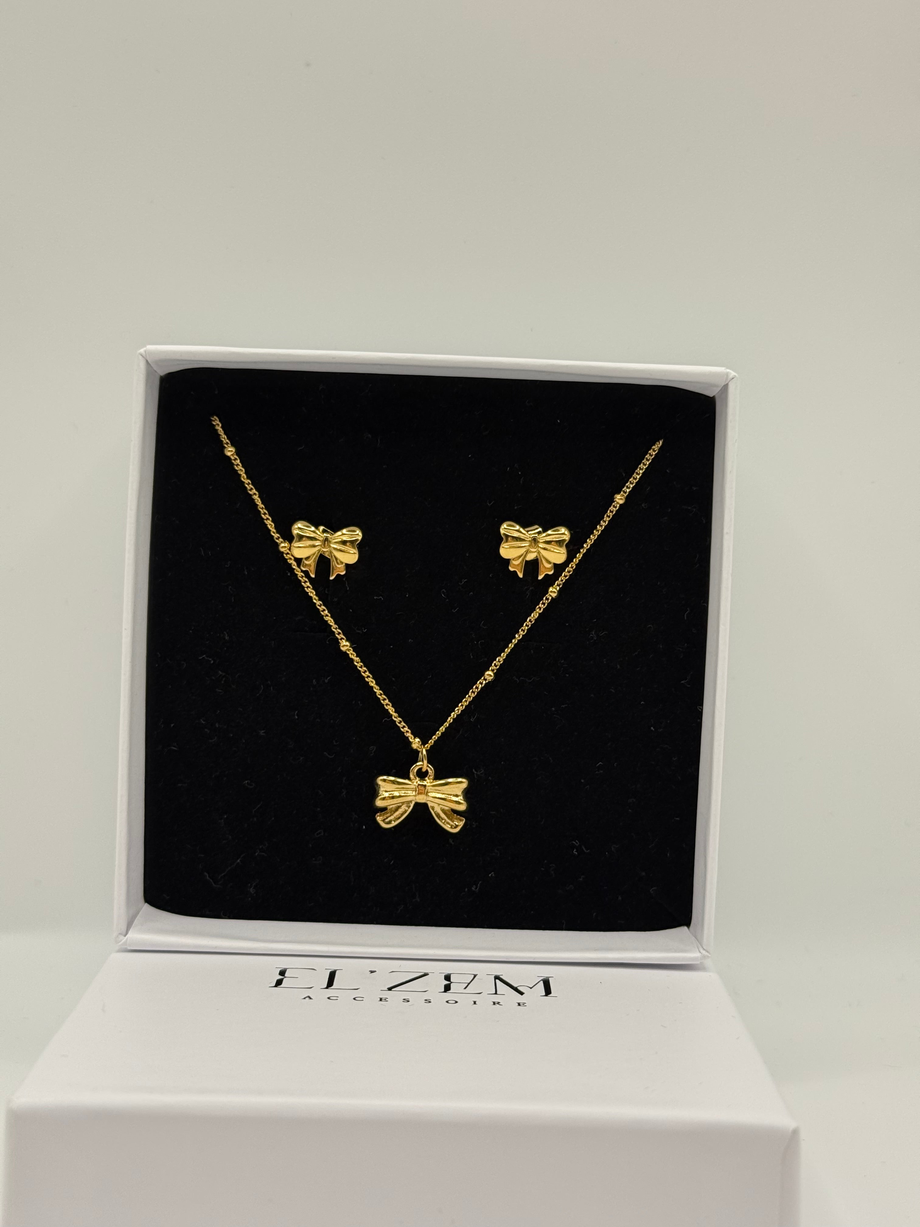 Eternal Bow Set | 18K Vergoldet