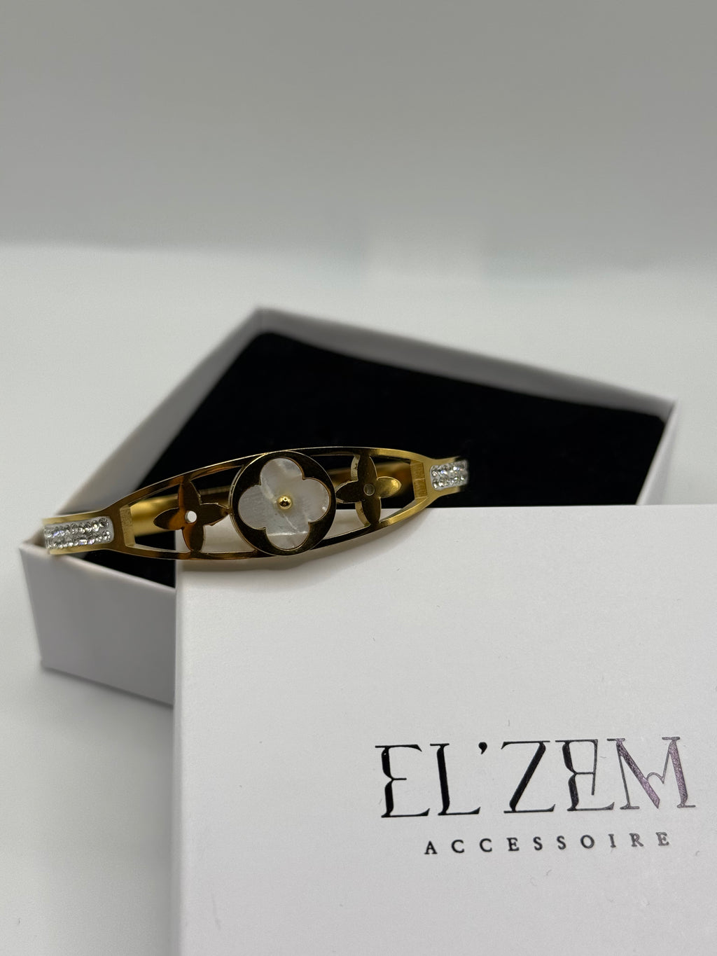 Amara Clover Bracelet | 18K Vergoldet