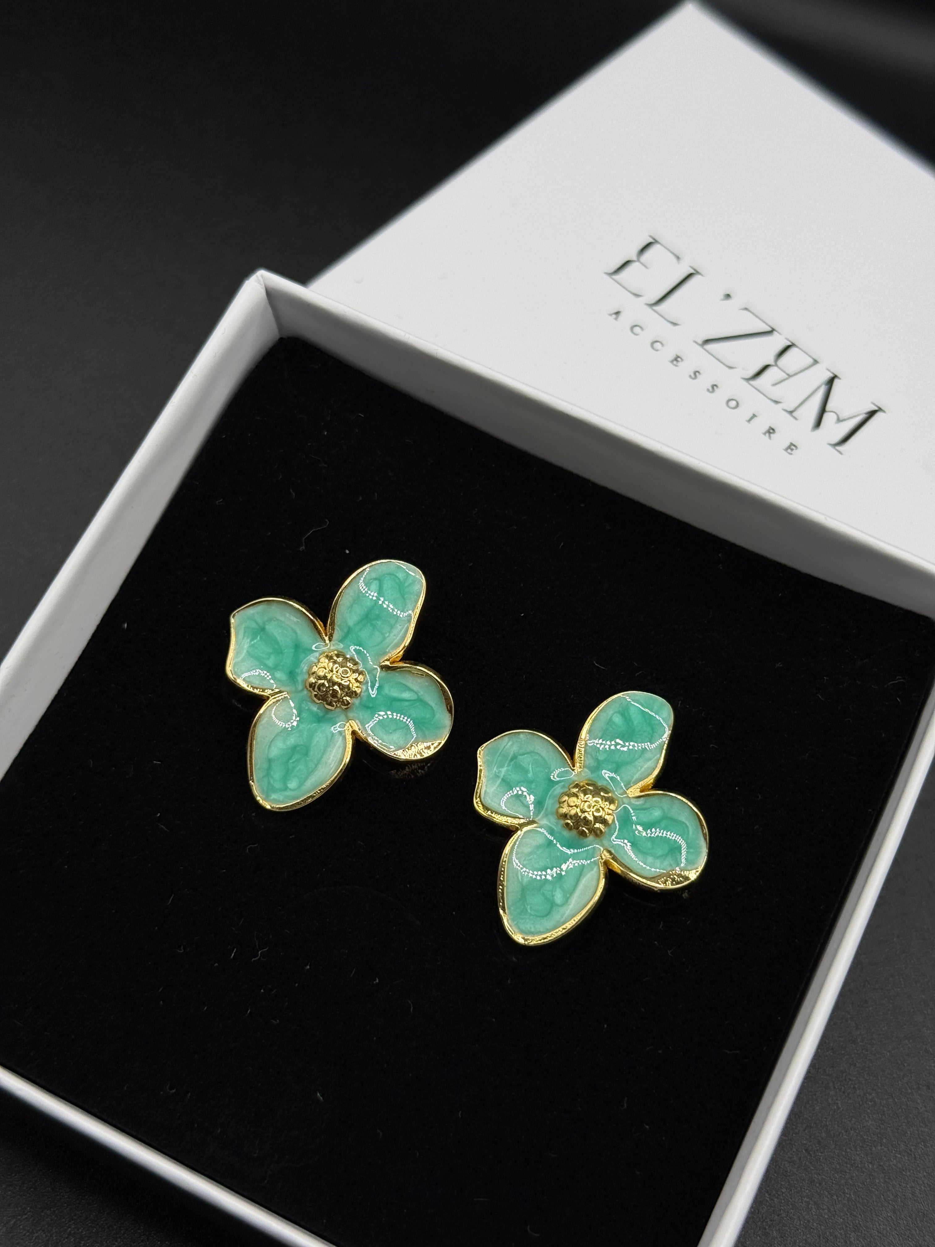 Spring Aura Earrings | 18K Vergoldet