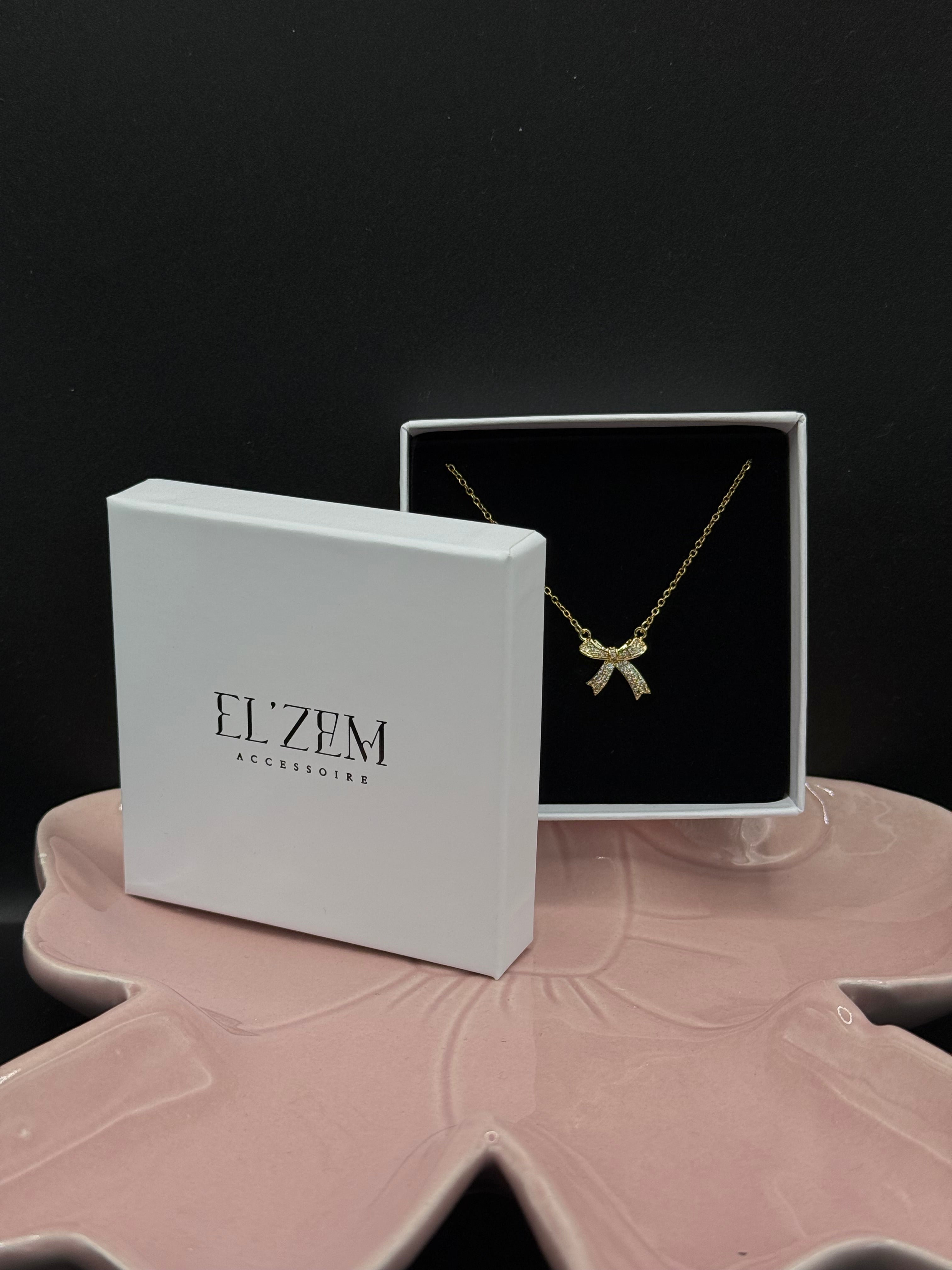 Sweetie Bow Necklace | 18K Vergoldet