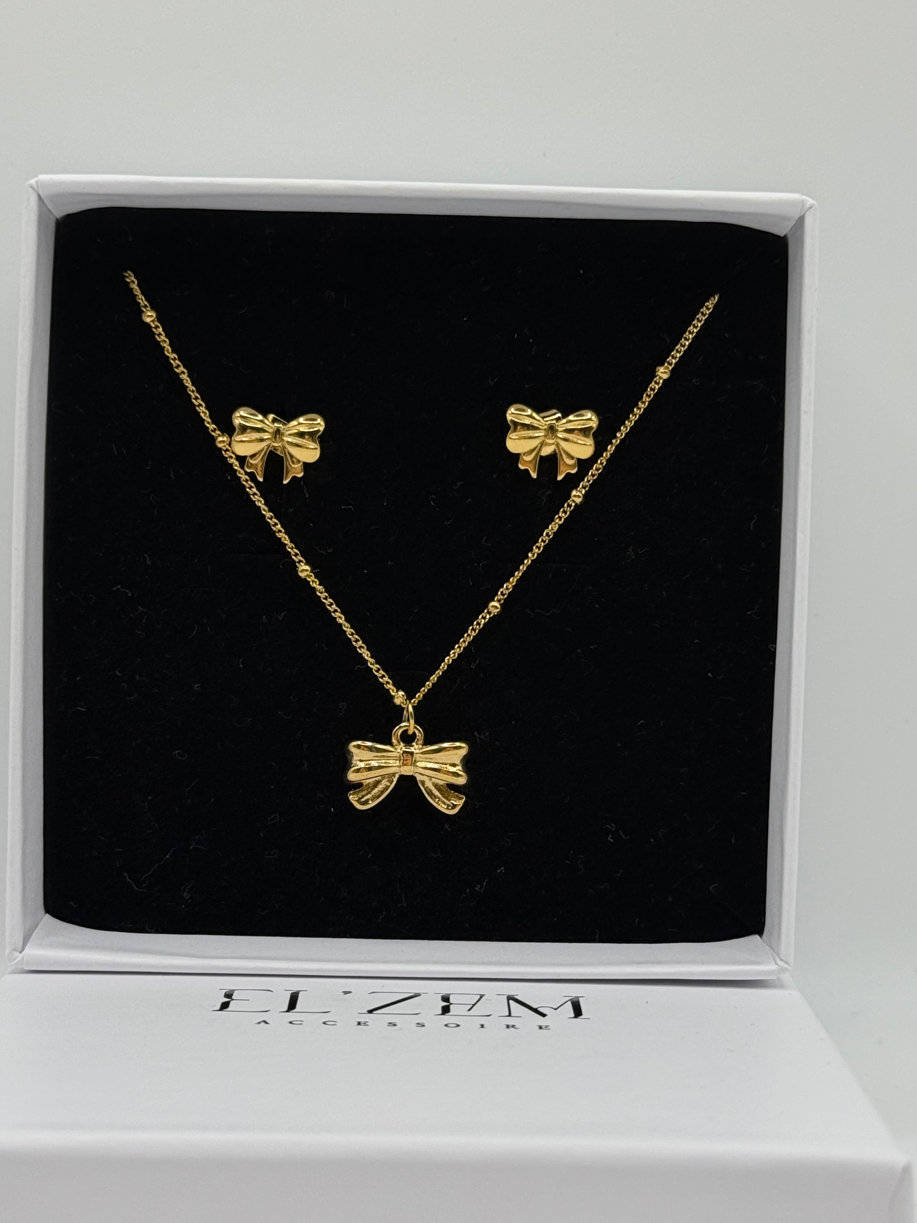 Eternal Bow Set | 18K Vergoldet