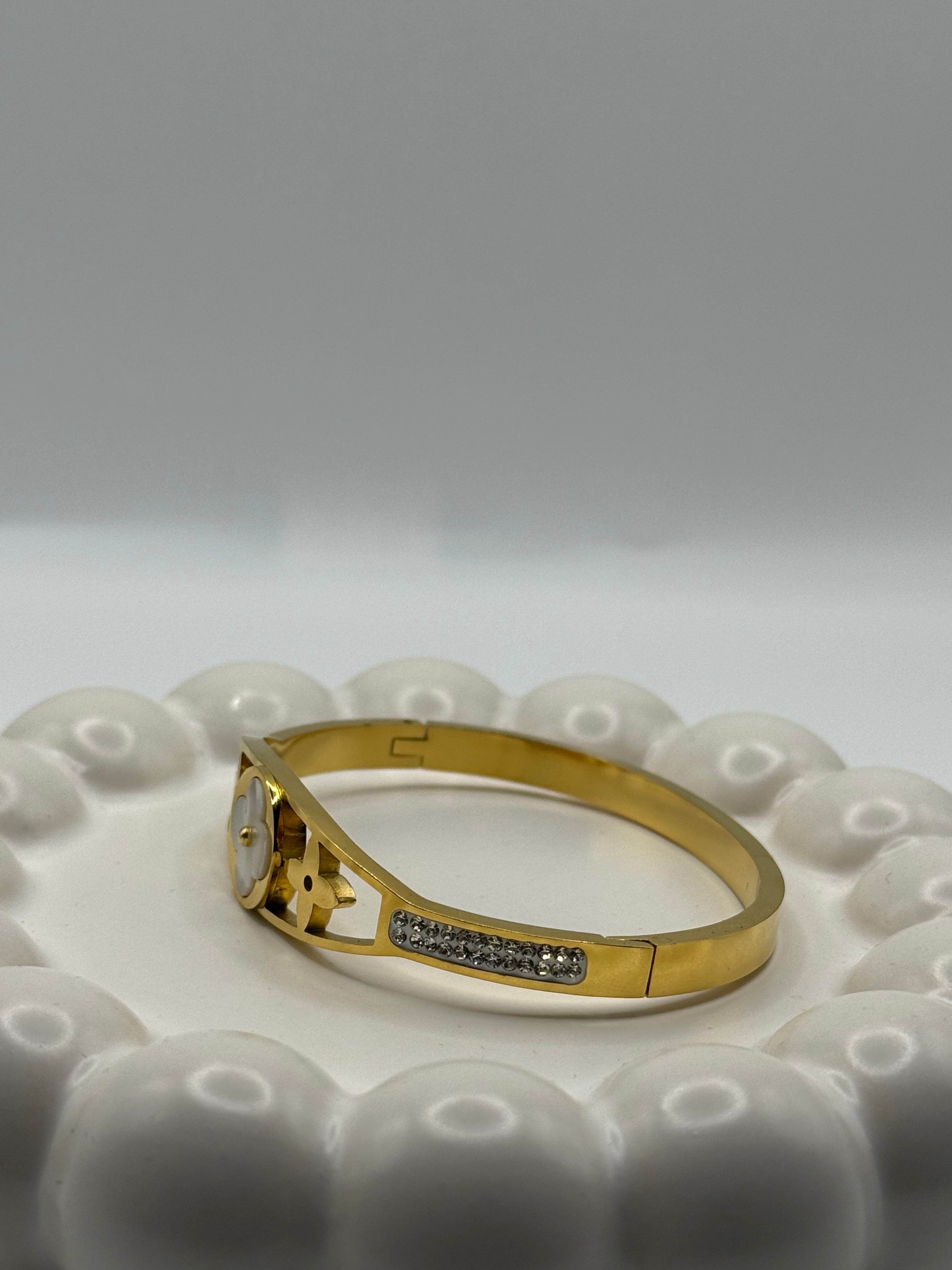 Amara Clover Bracelet | 18K Vergoldet