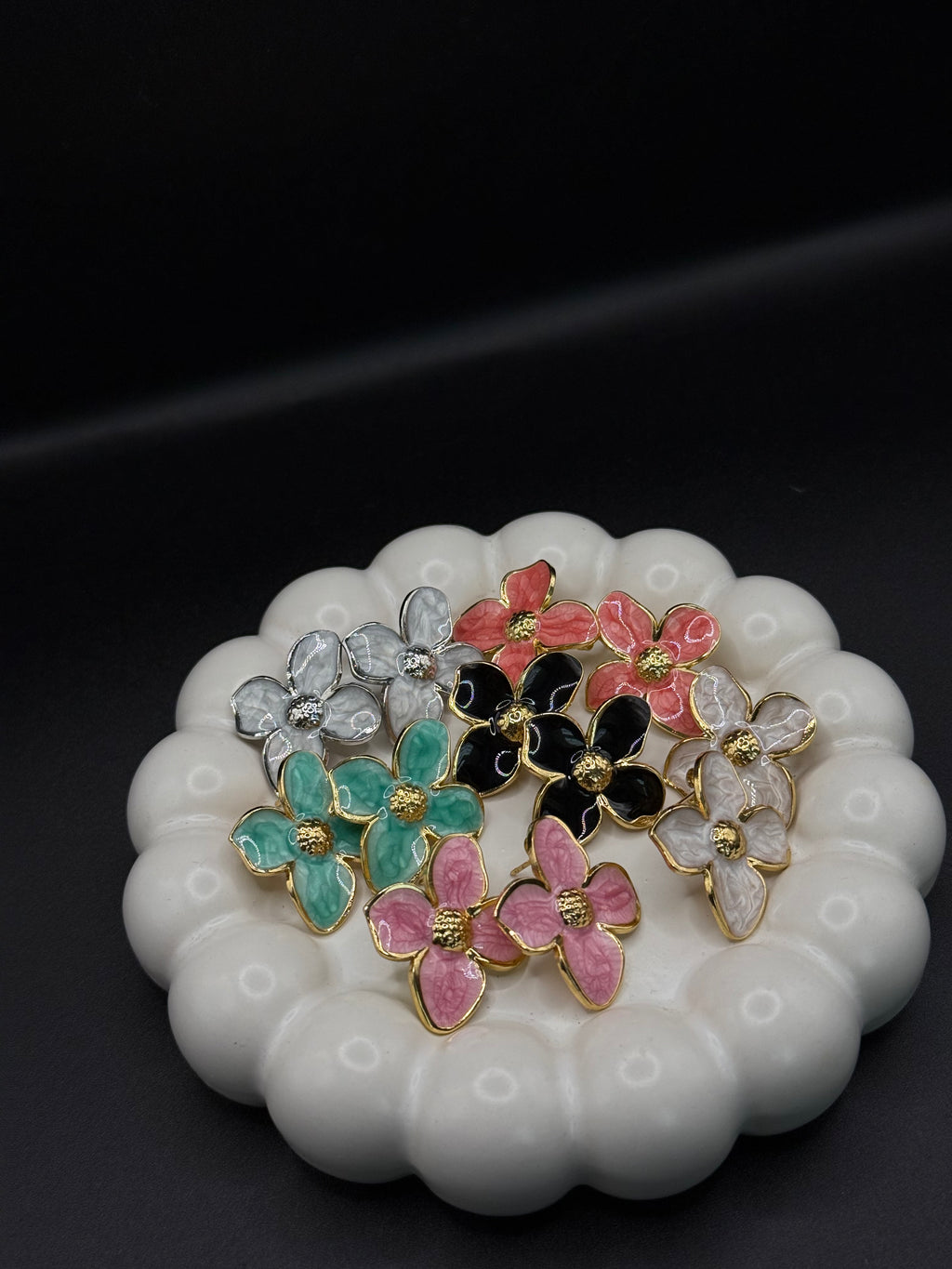 Spring Aura Earrings | 18K Vergoldet