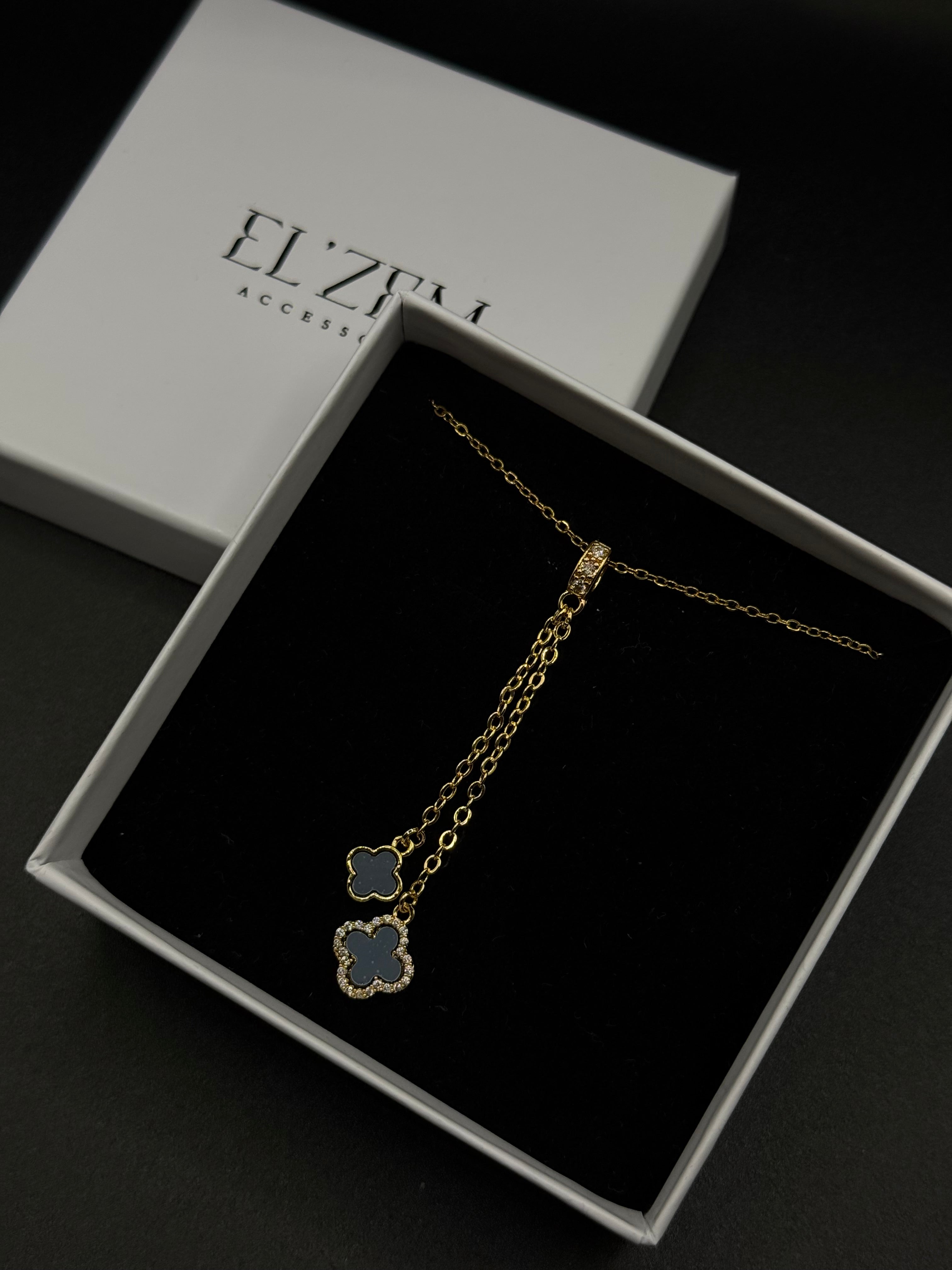 Golden Clover Drop | 18K Vergoldet