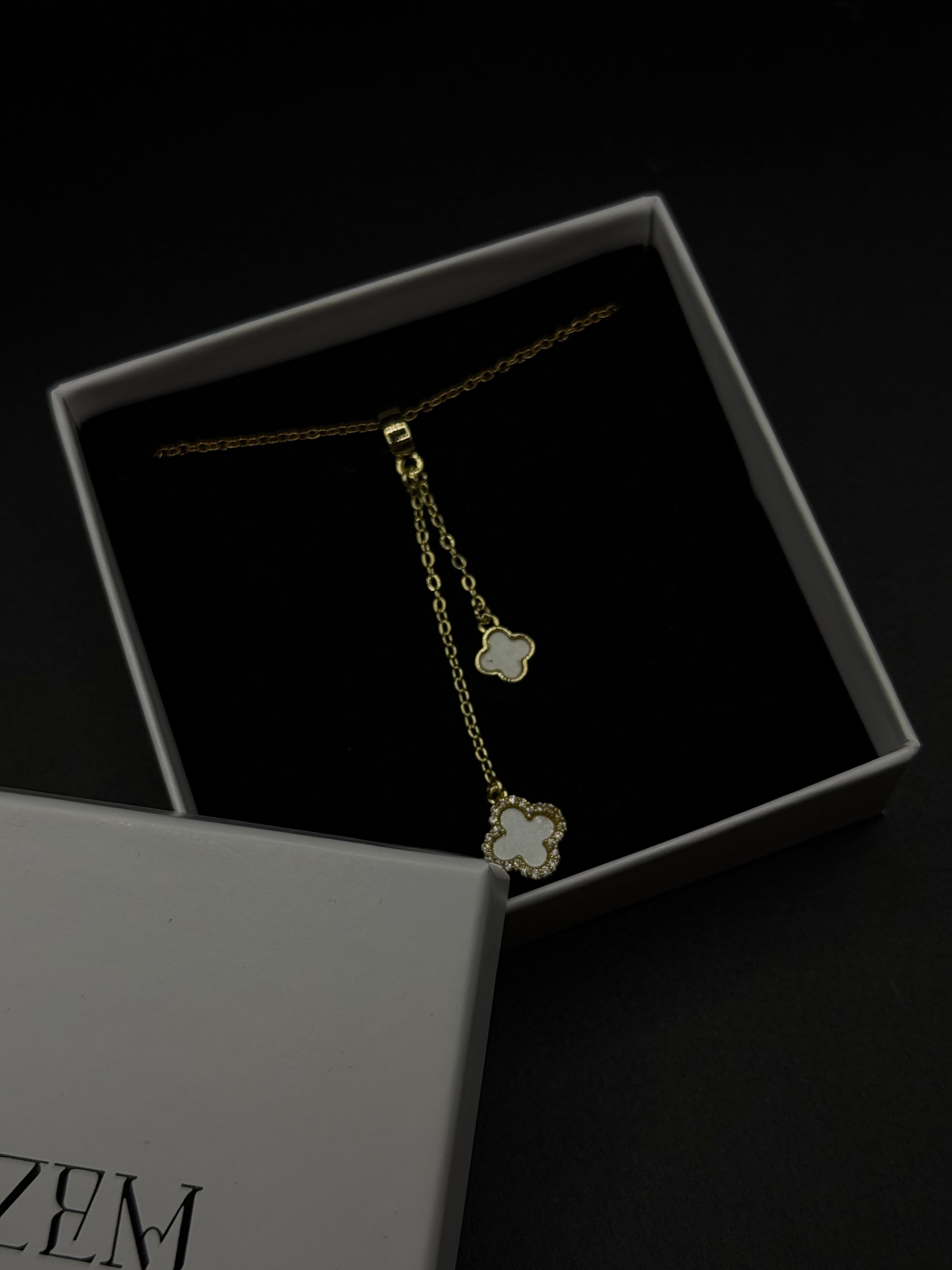 Golden Clover Drop | 18K Vergoldet