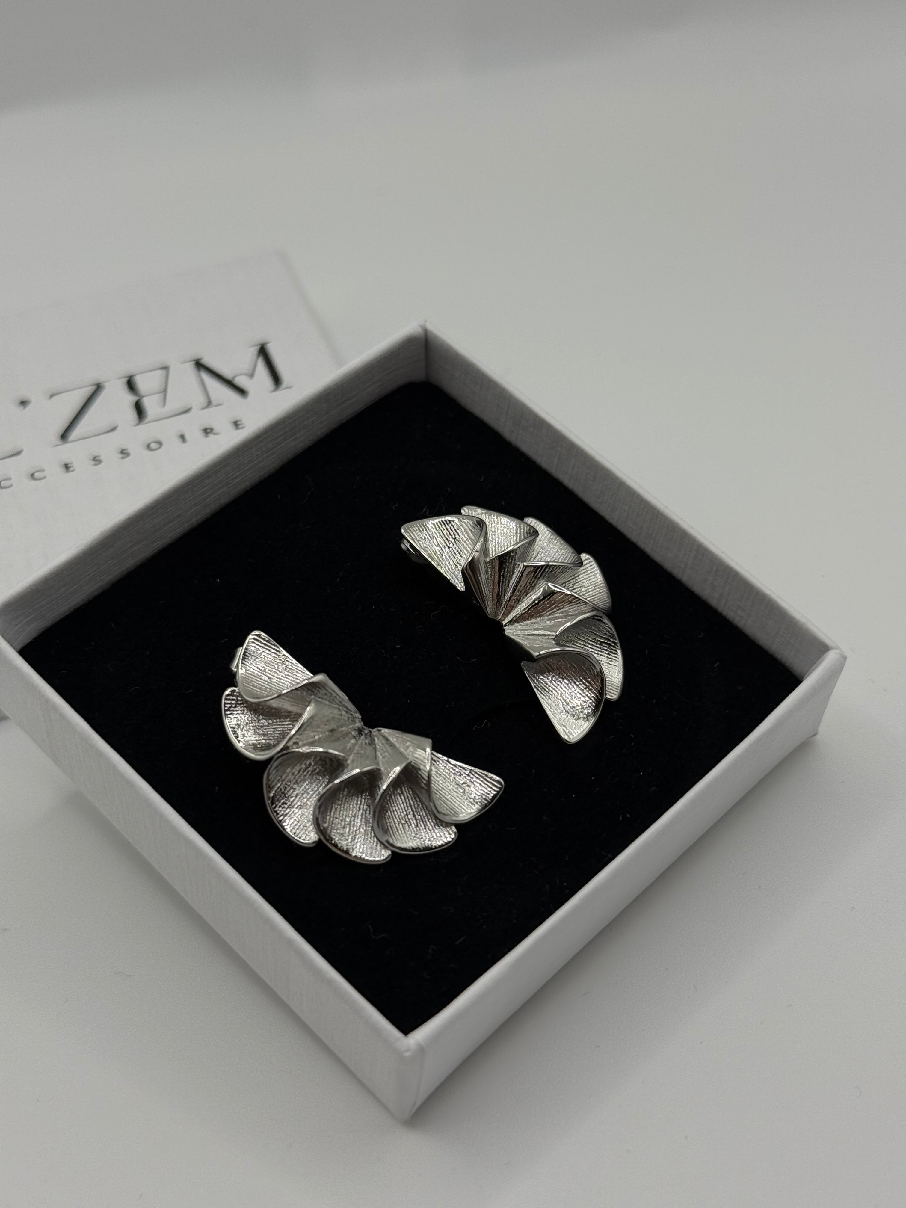 Curva Earrings | 18K Vergoldet