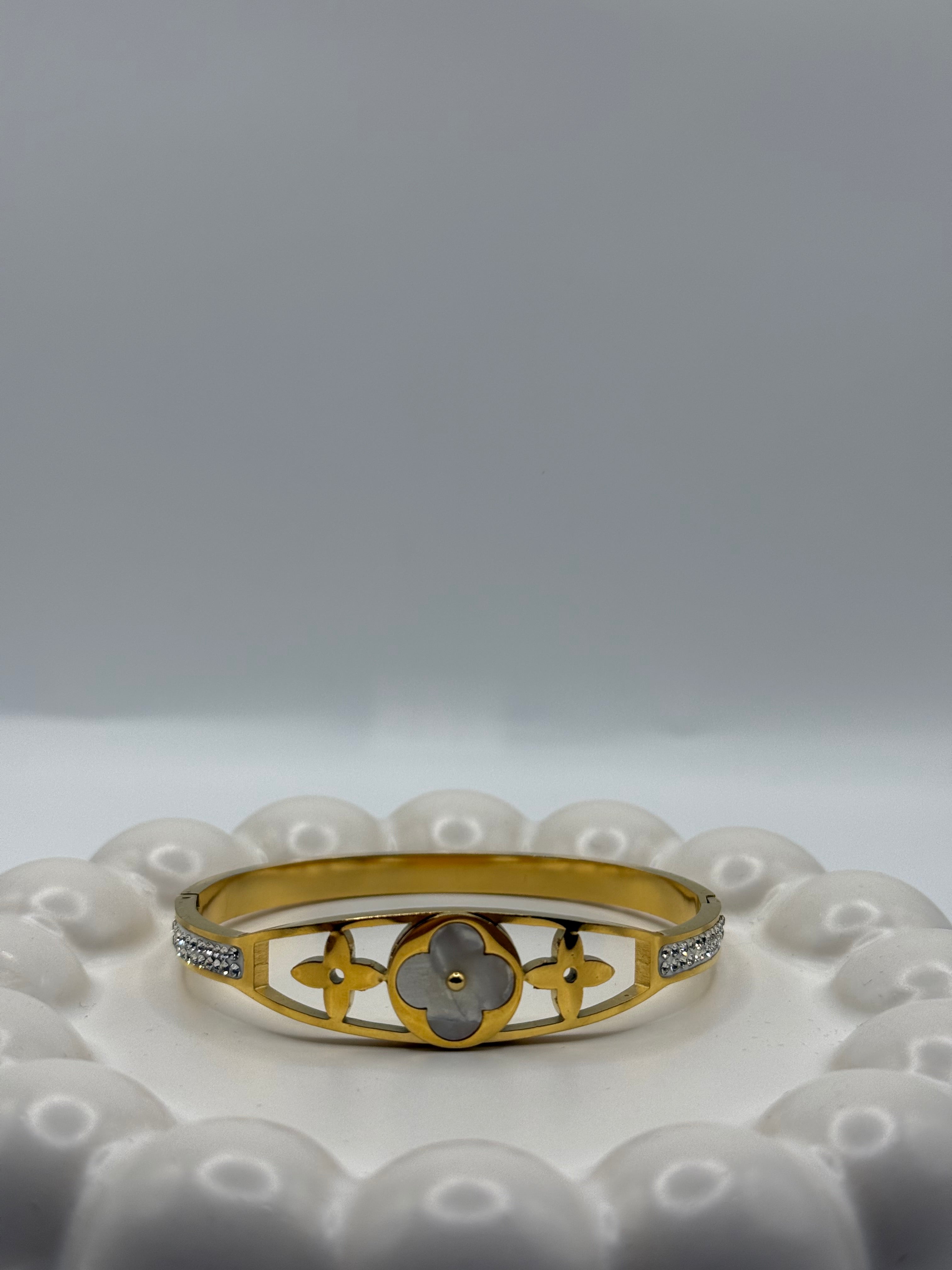 Amara Clover Bracelet | 18K Vergoldet