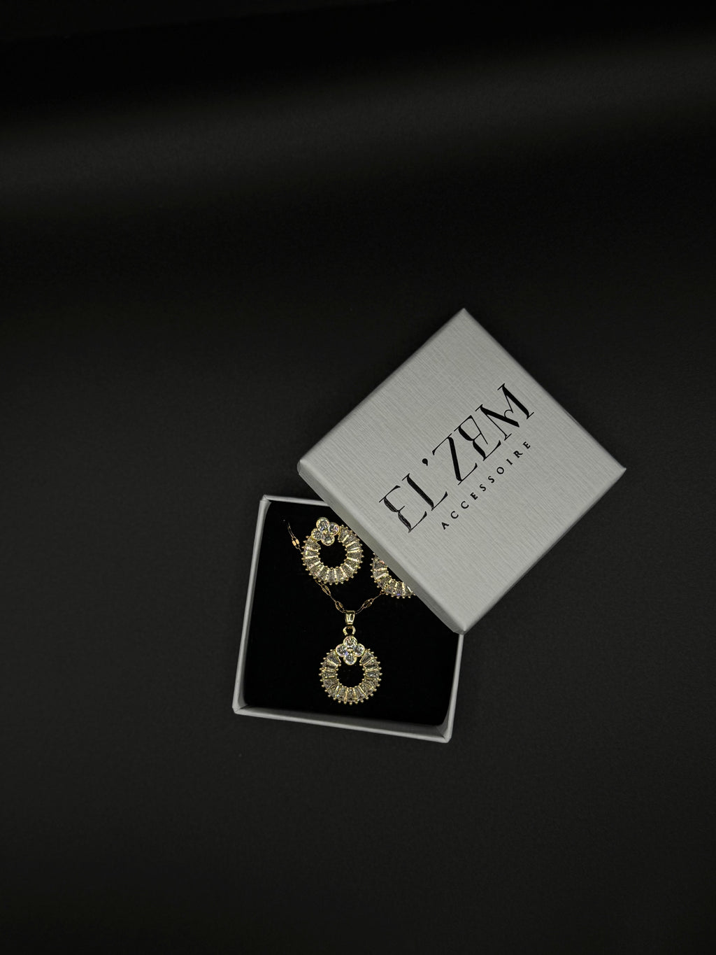 Glamour Circle Set | 18K Vergoldet