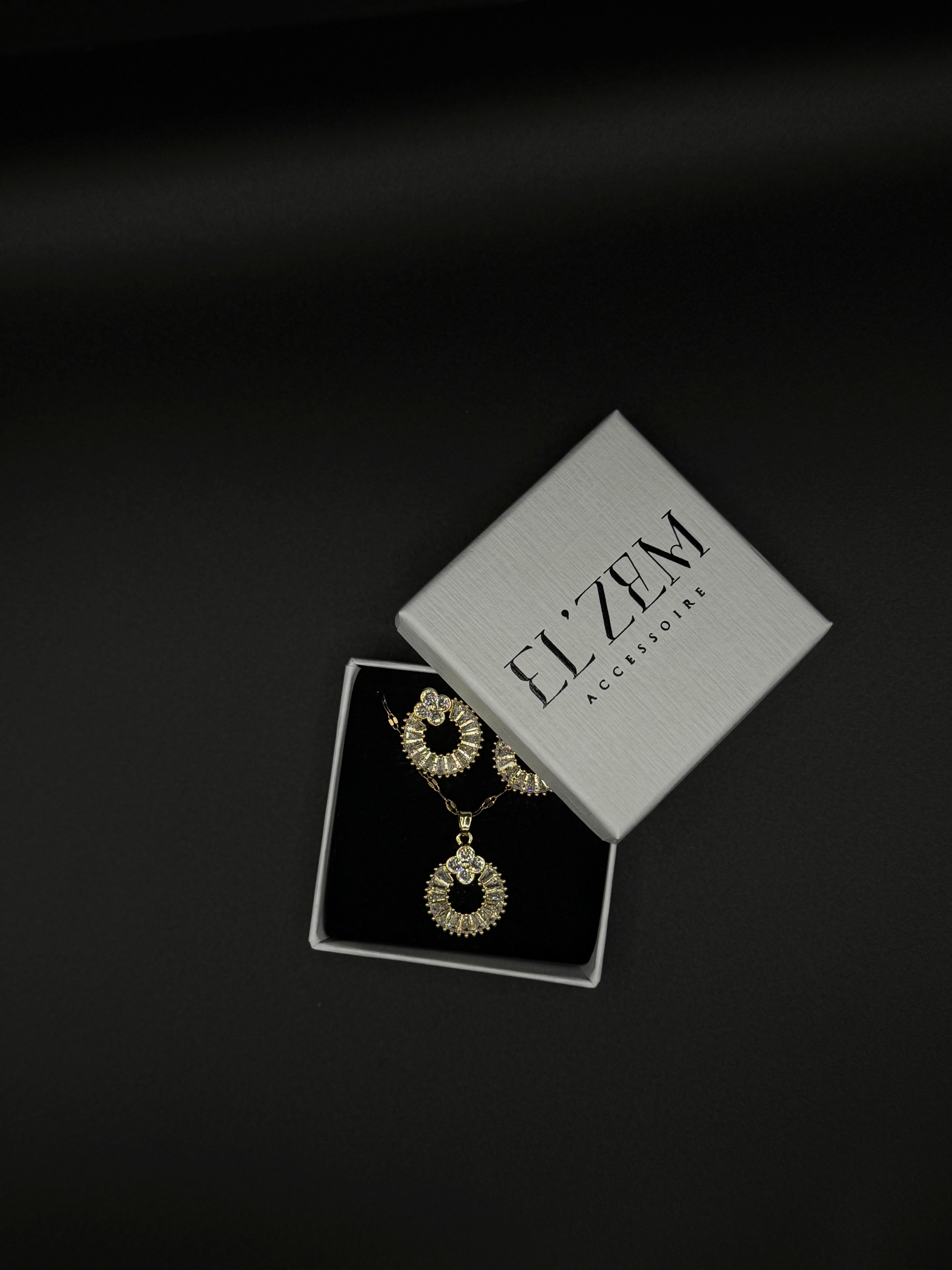 Glamour Circle Set | 18K Vergoldet