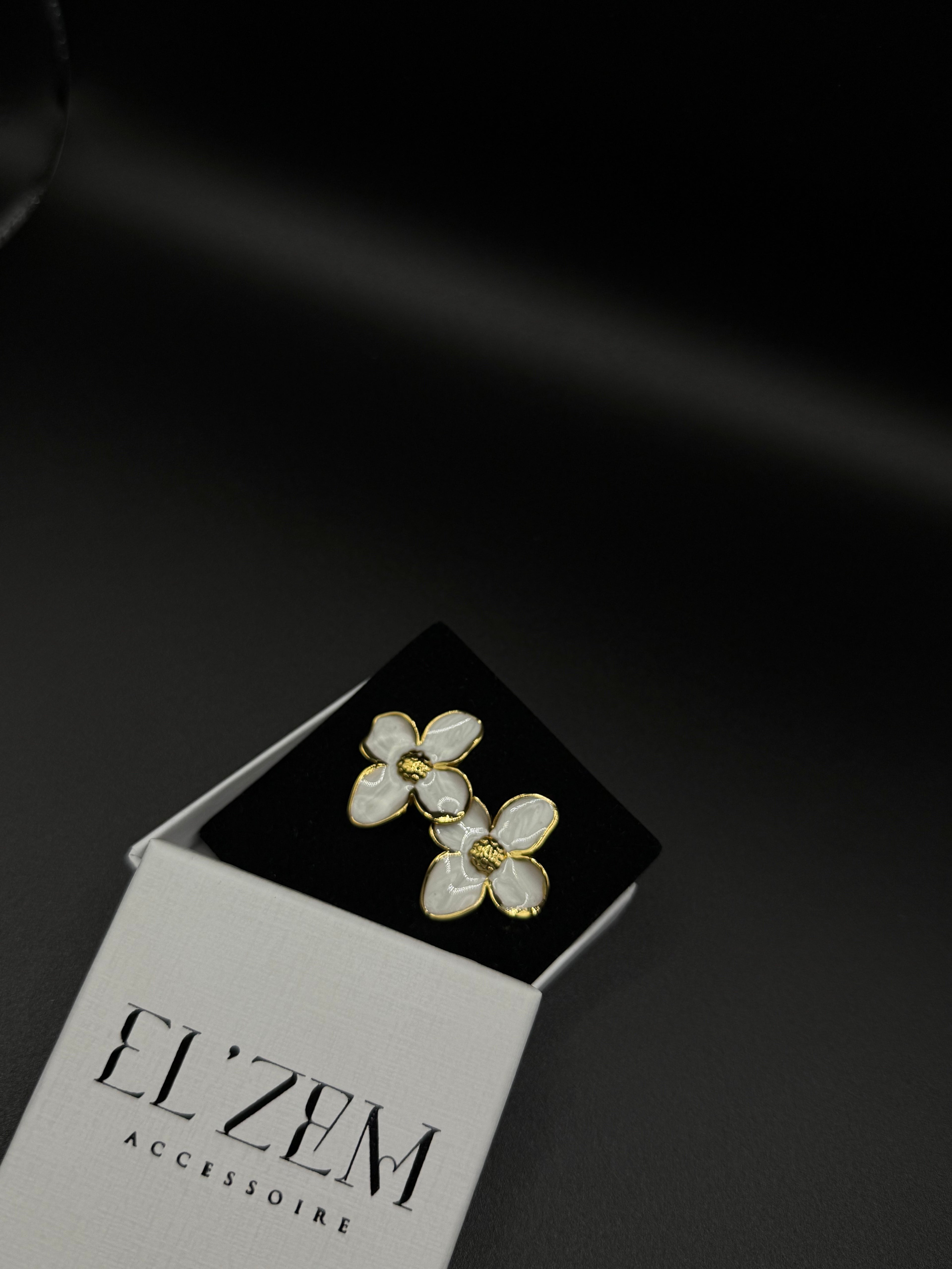 Golden Amira Earrings | 18K Vergoldet