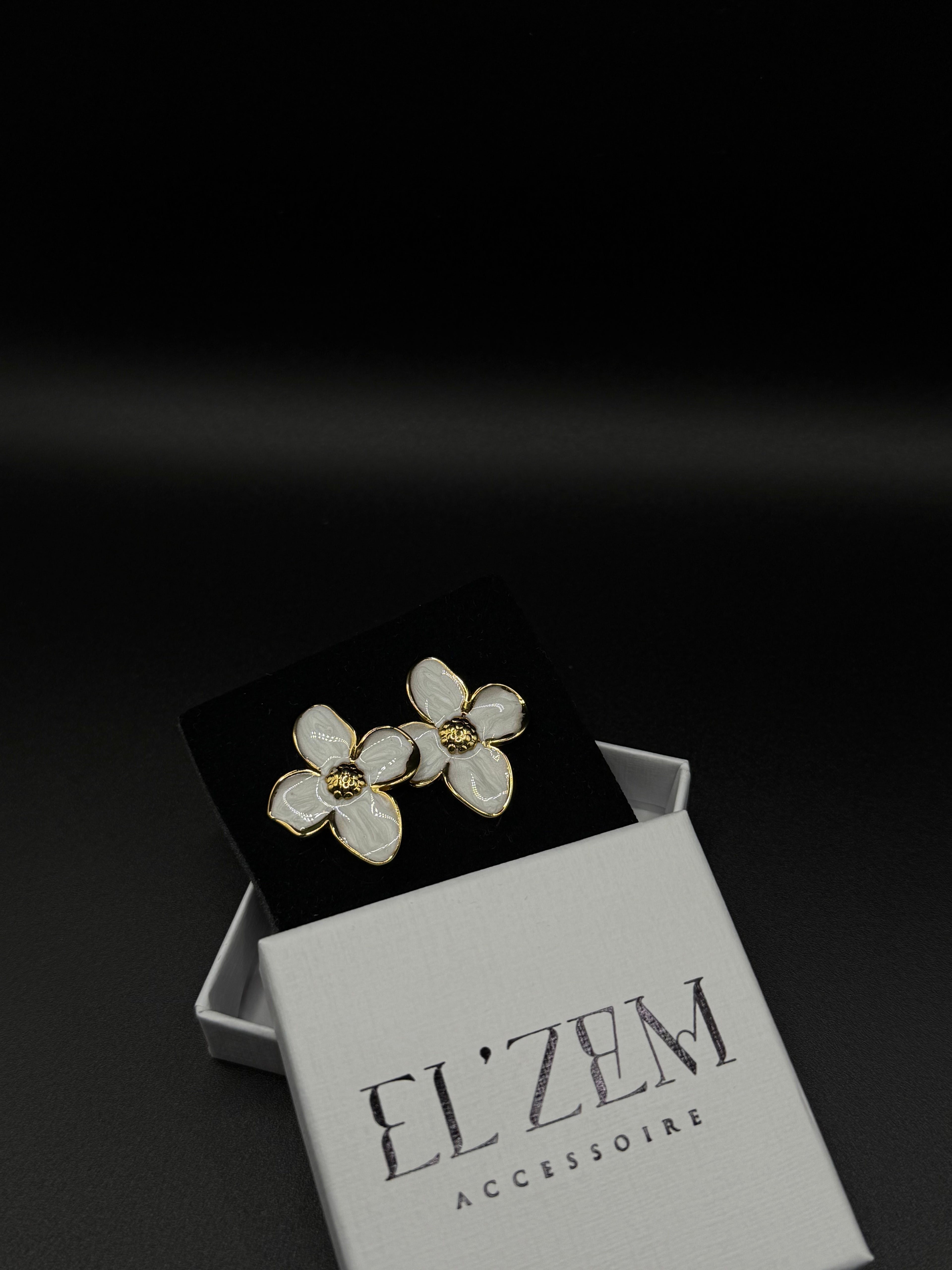 Golden Amira Earrings | 18K Vergoldet