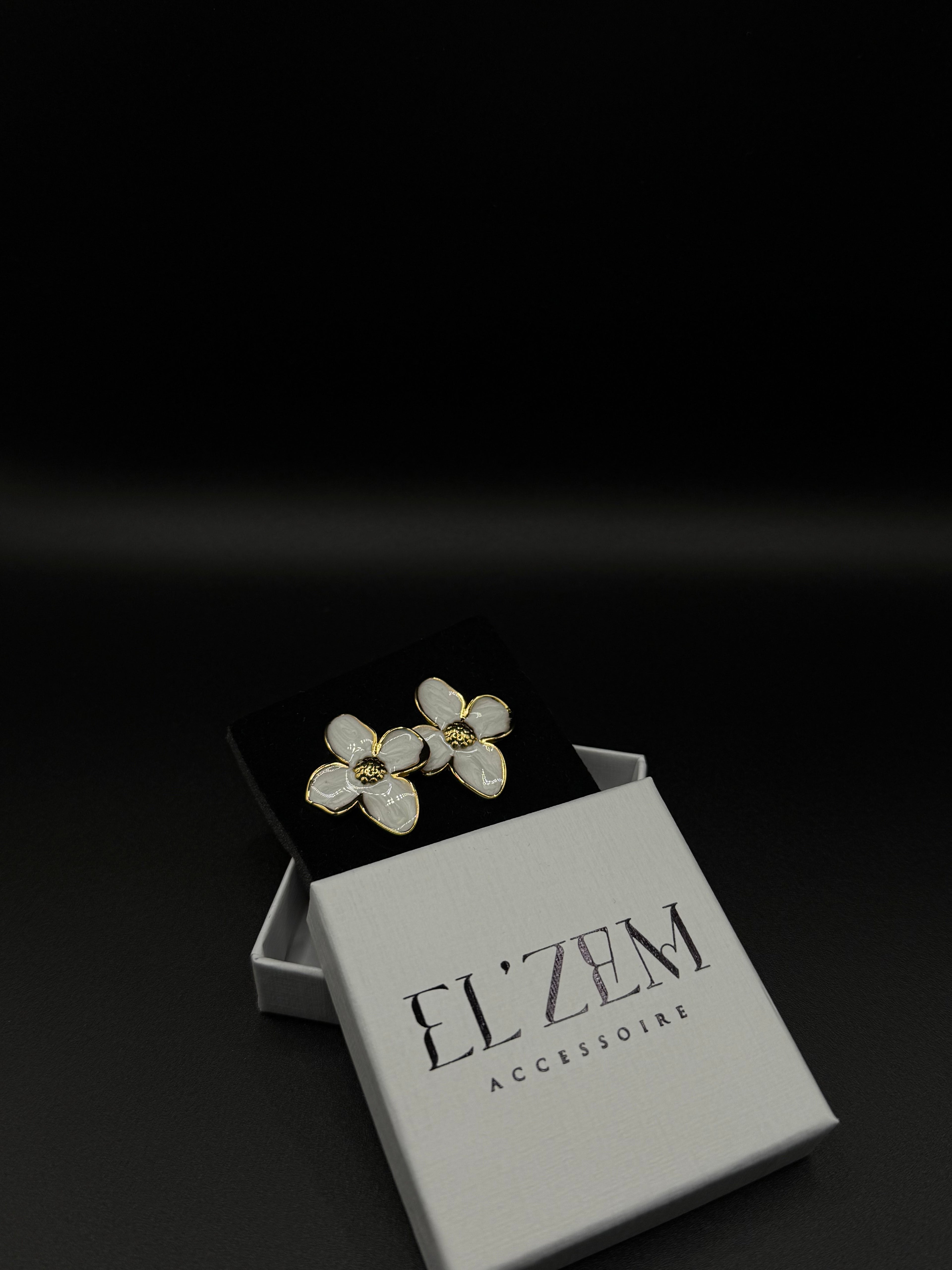 Golden Amira Earrings | 18K Vergoldet