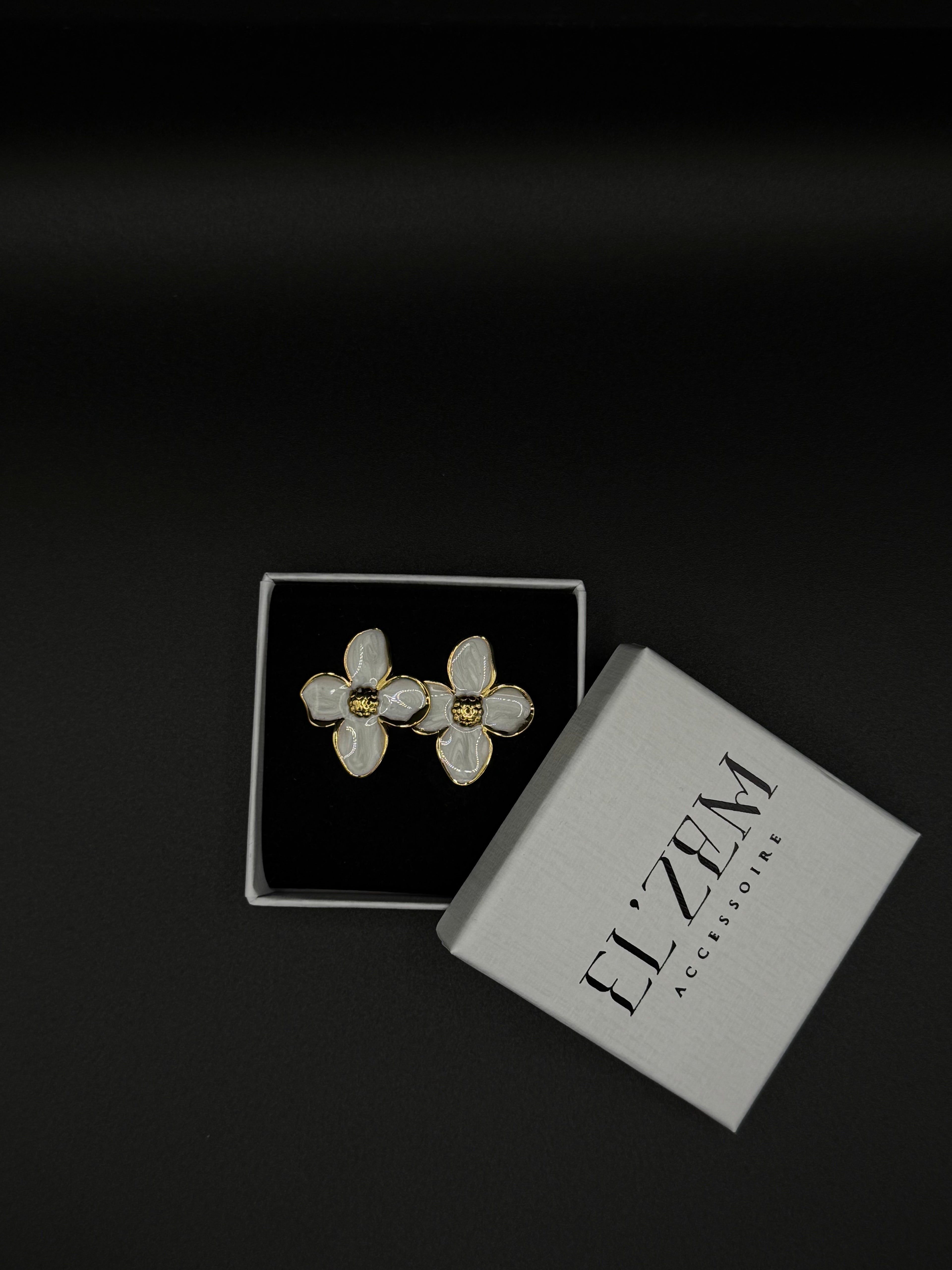 Golden Amira Earrings | 18K Vergoldet