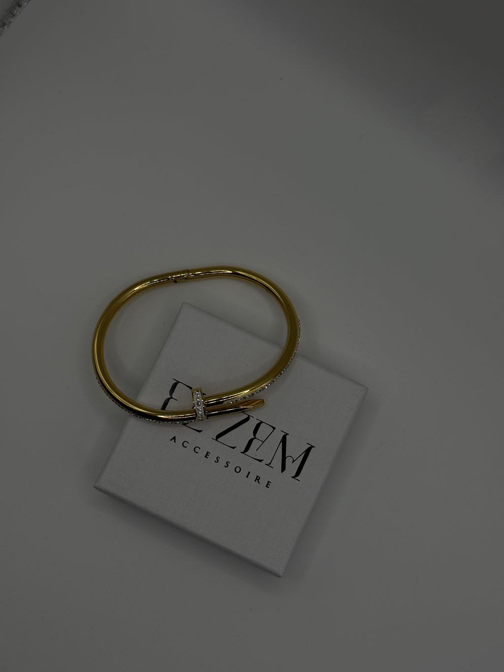 Glam Nail Bracelet | 18K Vergoldet