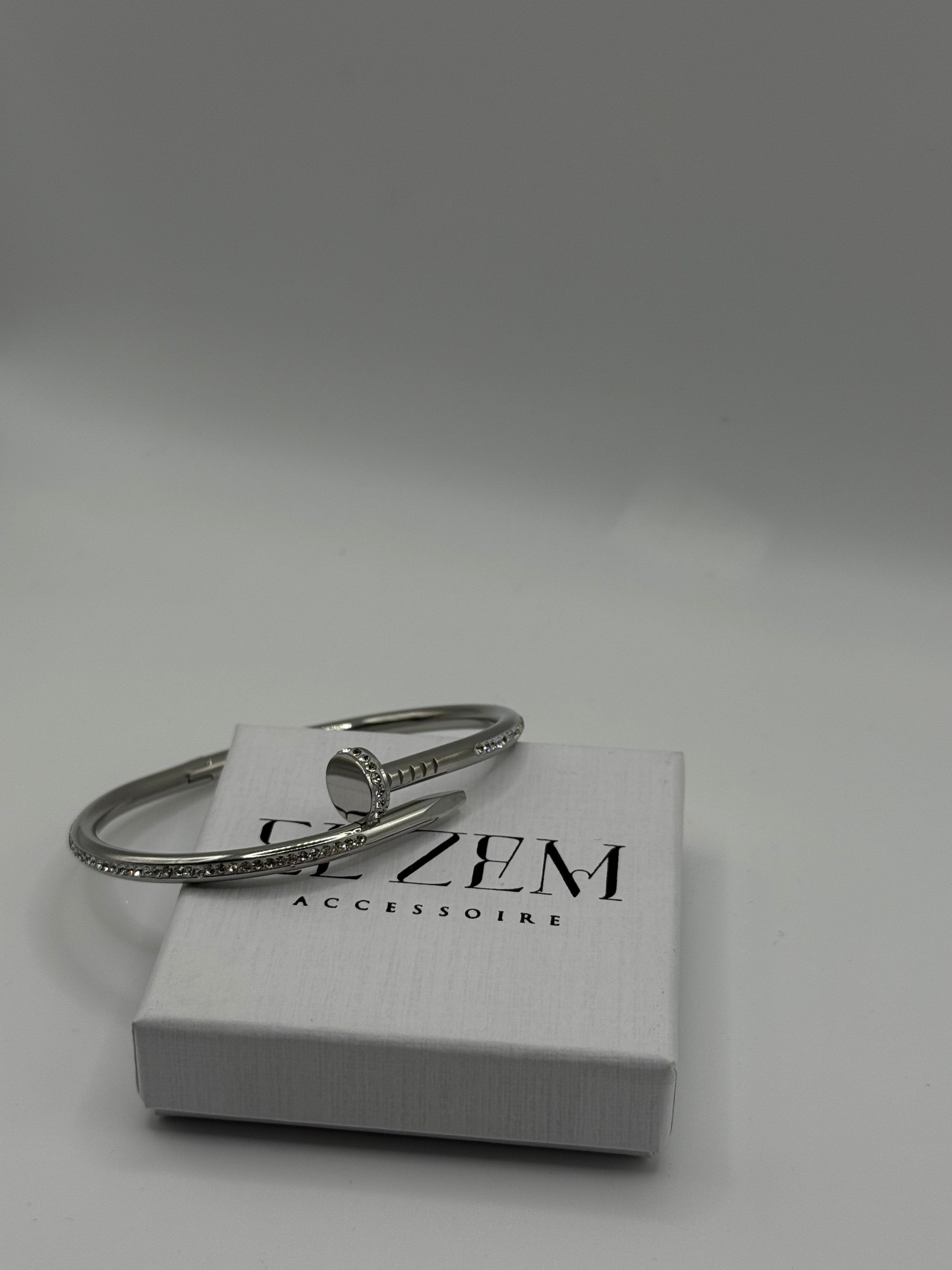 Glam Nail Bracelet | 18K Vergoldet