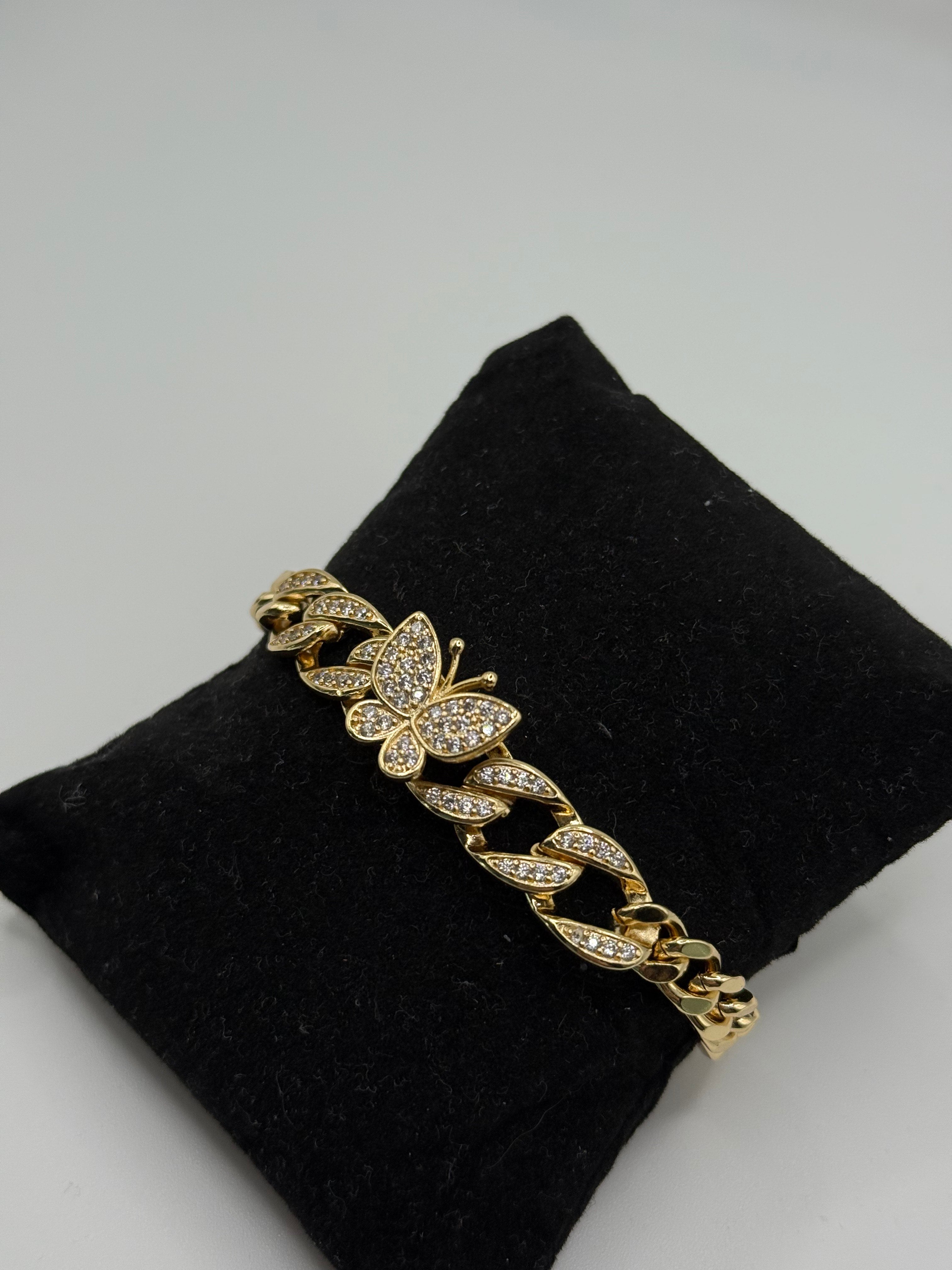Butterfly Bracelet | 18K Vergoldet